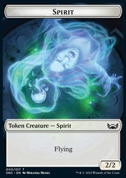 Spirit 003/017 Kamigawa Neon Dynasty Token