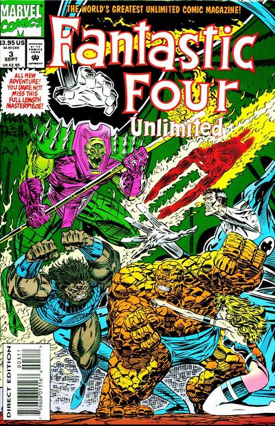 Fantastic Four Unlimited #3 Marvel Comics (1993)