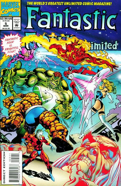 Fantastic Four Unlimited #5 Marvel Comics (1993)