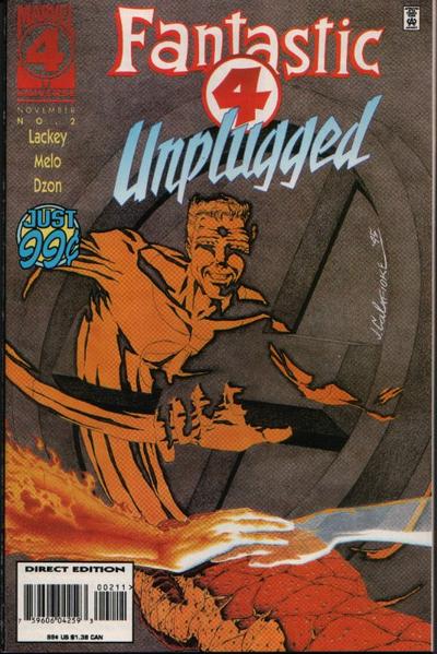 Fantastic Four Unplugged #2 Marvel Comics (1995)