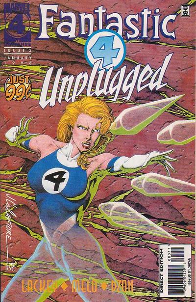 Fantastic Four Unplugged #3 Marvel Comics (1995)