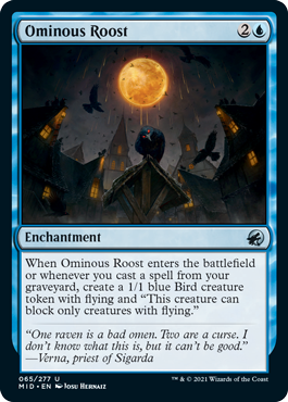 Innistrad: Midnight Hunt 065/277 Ominous Roost