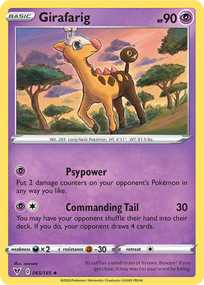 Vivid Voltage 065/185 Girafarig