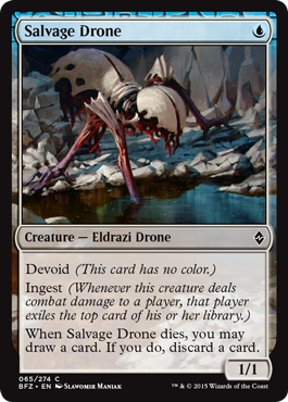 Battle for Zendikar 065/274 Salvage Drone