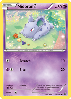 Primal Clash 066/160 Nidoran (F)