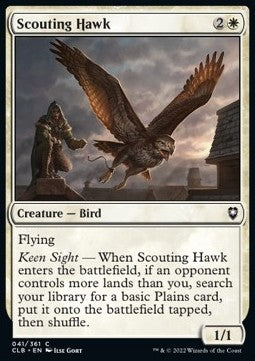 Battle for Baldur's Gate 041/361 Scouting Hawk (Foil)