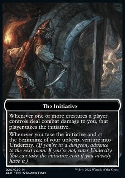 The Initiative 020/020 - Undercity 020/020 Battle for Baldurs Gate Commander Token