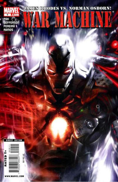 War Machine #9 Marvel Comics (2009)