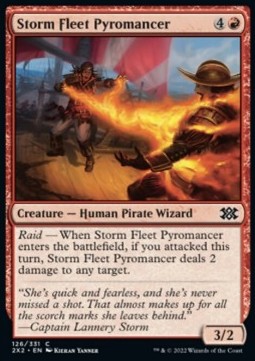 Double Masters 2022 126/331 Storm Fleet Pyromancer (Foil)