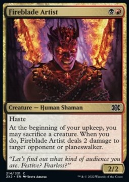 Double Masters 2022 214/331 Fireblade Artist (Foil)