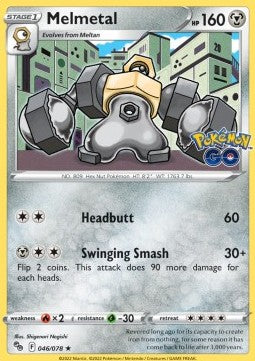 Pokémon GO 046/078 Melmetal (Reverse Holo)