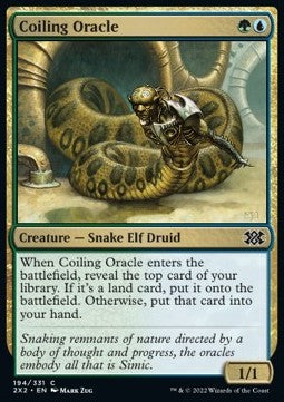 Double Masters 2022 194/331 Coiling Oracle (Foil)