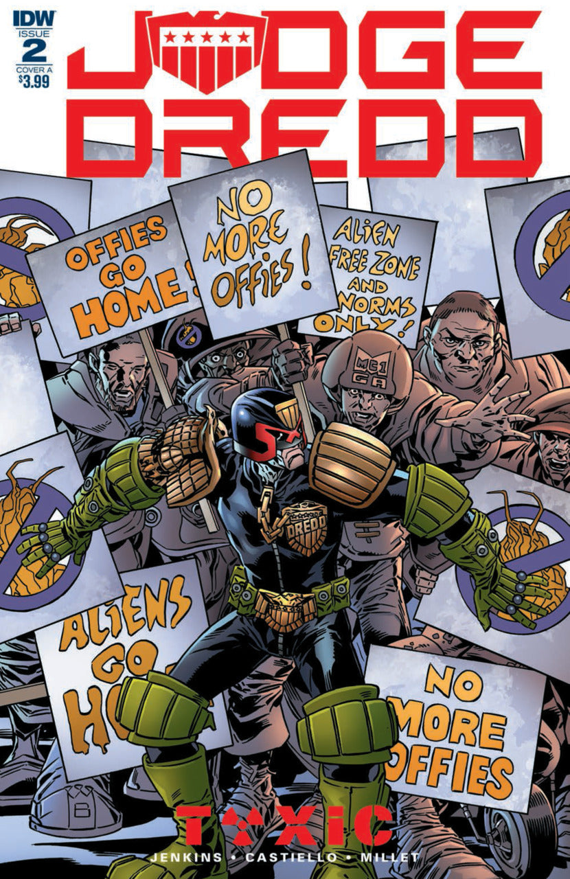 Judge Dredd Toxic #2 IDW Comics (2018)