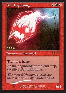 30th Anniversary Celebration 02/30 Ball Lightning (Foil)