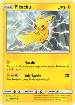 Cosmic Eclipse 066/236 Pikachu