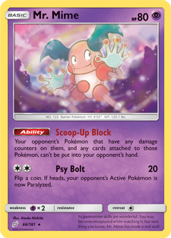 Team Up 066/181 Mr Mime