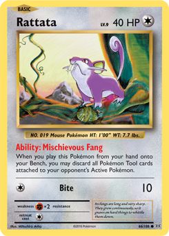 Evolutions 066/108 Rattata