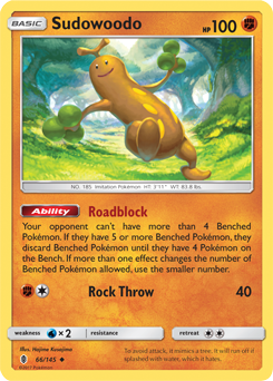 Guardians Rising 066/145 Sudowoodo