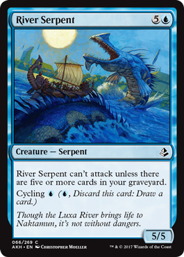 Amonkhet 066/269 River Serpent