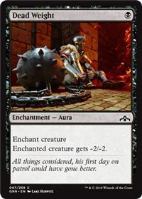 Guilds of Ravnica 067/259 Dead Weight