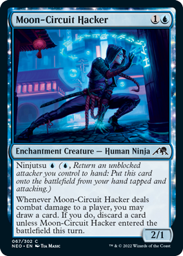 Kamigawa: Neon Dynasty 067/302 Moon-Circuit Hacker