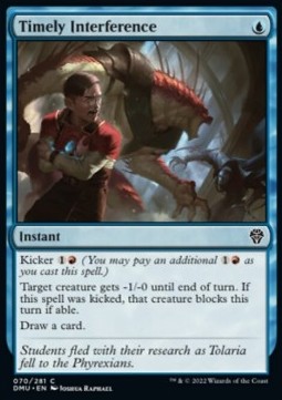 Dominaria United 070/281 Timely Interference (Foil)