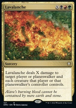 Dominaria United Commander 157 Lavalanche