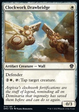 Dominaria United 013/281 Clockwork Drawbridge (Foil)