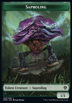 Saproling 018/026 Dominaria United Token