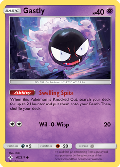 Unbroken Bonds 067/214 Gastly