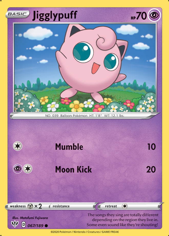 Darkness Ablaze 067/189 Jigglypuff