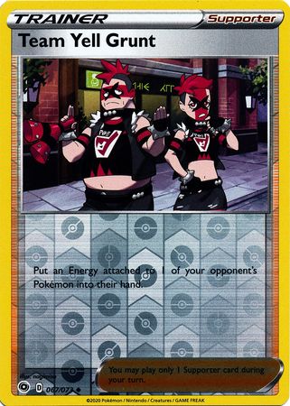 Champion's Path 067/073 Team Yell Grunt (Reverse Holo)