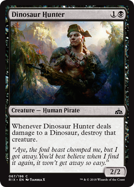 Rivals of Ixalan 067/196 Dinosaur Hunter