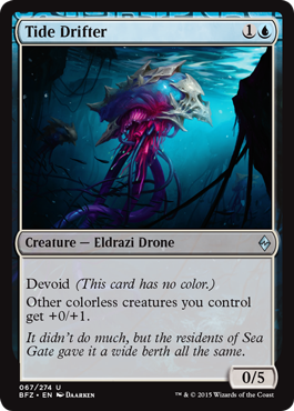 Battle for Zendikar 067/274 Tide Drifter