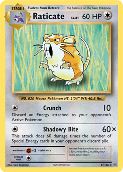 Evolutions 067/108 Raticate