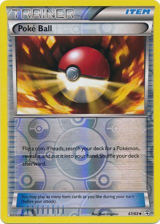 Generations 67/83 Poke Ball (Reverse Holo)