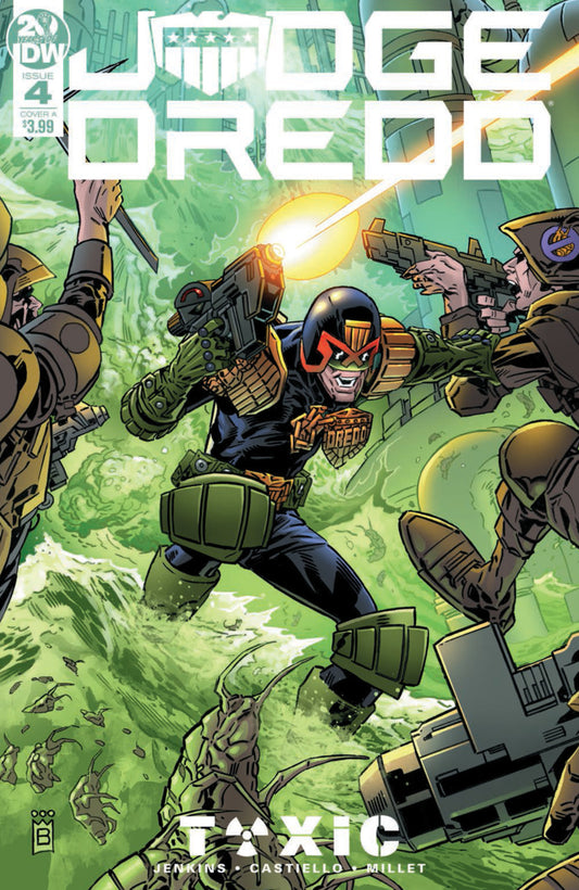 Judge Dredd Toxic #4 IDW Comics (2018)