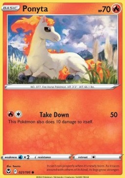 Silver Tempest 021/195 Ponyta