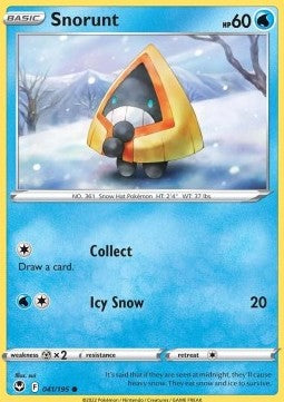 Silver Tempest 041/195 Snorunt