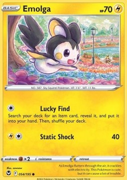 Silver Tempest 054/195 Emolga