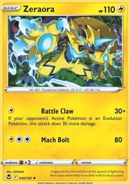 Silver Tempest 056/195 Zeraora