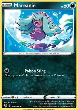 Silver Tempest 114/195 Mareanie