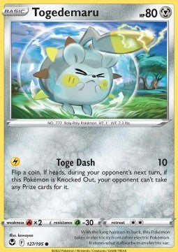 Silver Tempest 127/195 Togedemaru