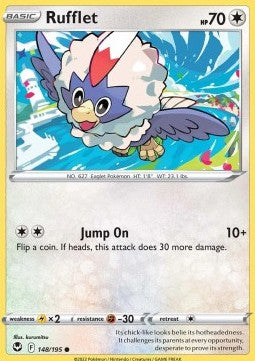 Silver Tempest 148/195 Rufflet