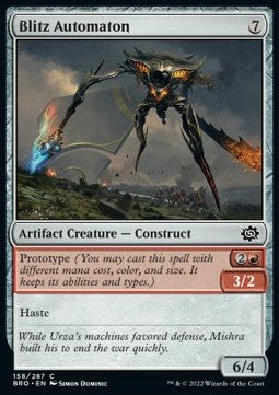 The Brothers' War 158/287 Blitz Automaton (Foil)