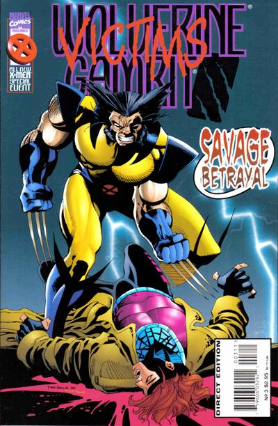 Wolverine Gambit Victims #3 Marvel Comics (1995)