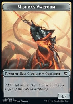 Mishra's Warform 009/013 - Inkling 007/013 Brothers War Commander Token