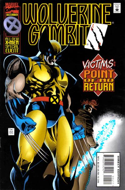 Wolverine Gambit Victims #4 Marvel Comics (1995)