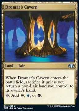 Dominaria Remastered 246/261 Dromar's Cavern (Foil)