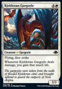 Dominaria Remastered 011/261 Kjeldoran Gargoyle (Foil)